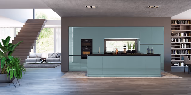 Cocina Luxe Plus aguamarina