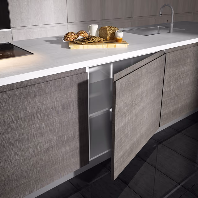 Detalle de la cocina Syncron Fingerpull