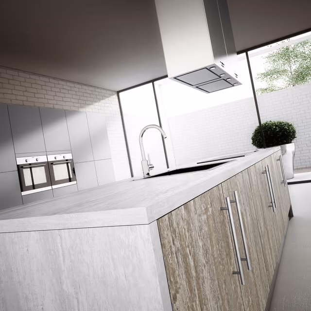 Detalle de la cocina Syncron Ice